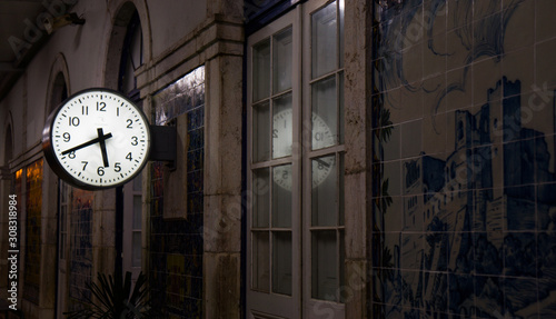 Train Station clock