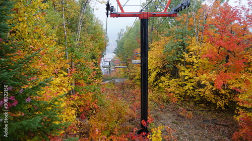 Autumn ski site