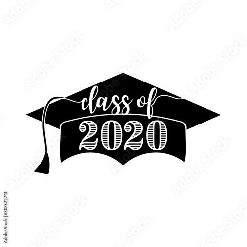Download Class Of 2020 Graduation Cap Svg Cut File Stock Vector Adobe Stock