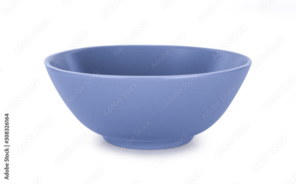 empty bowl isolated on white background empty bowl isolated on white background