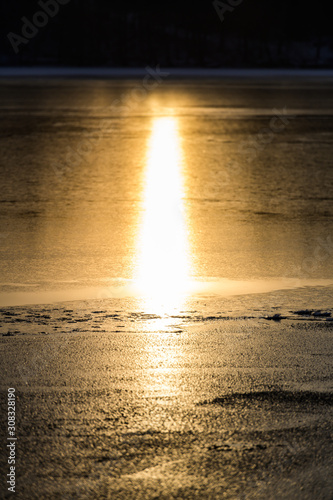 sun in the ice