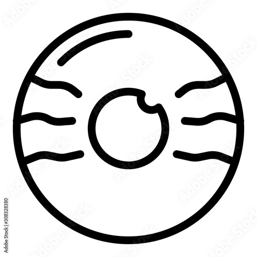 Cataract icon. Outline cataract vector icon for web design isolated on white background