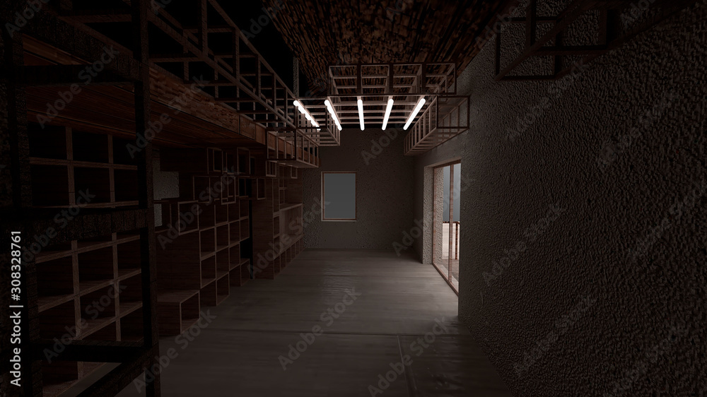 Interior Design Render