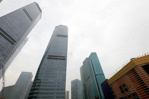 CBD Scenery of Shanghai Lujiazui, Shanghai, China