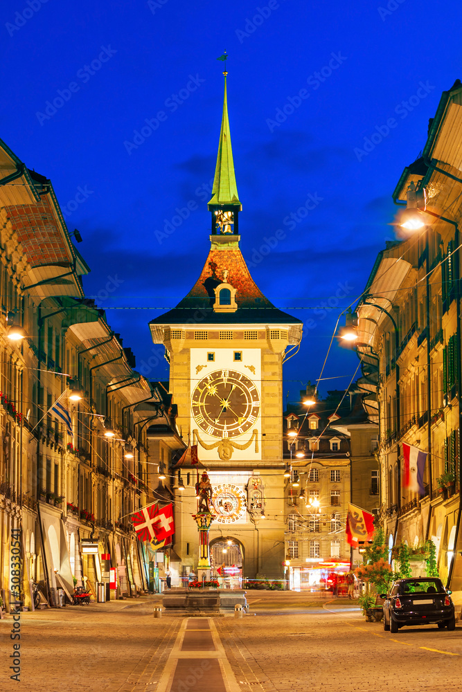 Obraz premium Zytglogge tower in Bern, Switzerland