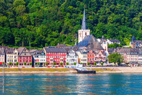 Sankt Goar town in Germany