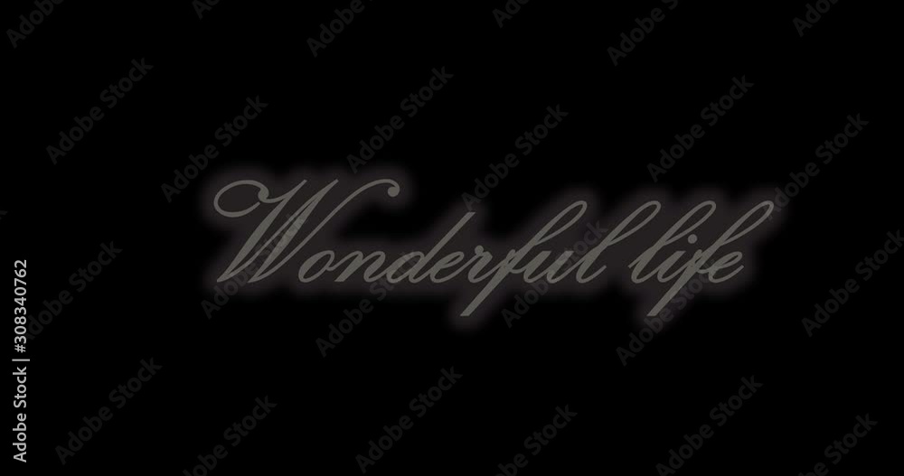 Quote animated wonderful life Loop Video neon effect glow concept with text sign express many love to symbol someone special. Bright Modern dynamic unique youth theme art happy day. Quote animated wonderful life Loop Video neon effect glow concept with text sign express many love to symbol someone special. Bright Modern dynamic unique youth theme art happy day.
