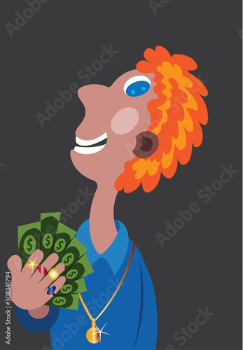 A Super Rich Kid Flaunts his Wealth