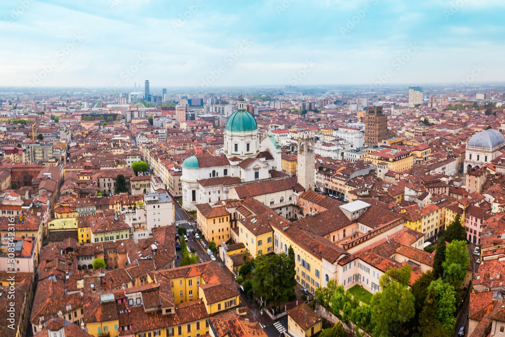 Obraz premium Brescia Cathedral in north Italy