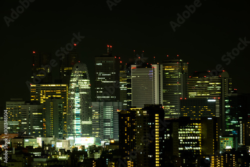 Tokyo Shinjuku area nightview © Ken Tyler