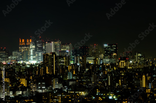 Tokyo Shinjuku area nightview © Ken Tyler
