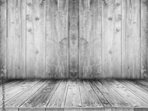 Wooden board empty table in front of blurred background. Perspective brown wood over blur in coffee shop - can be used for display or montage your products.Mock up for display of product.