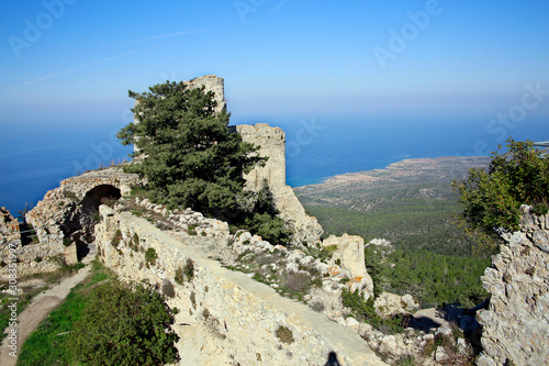 mittelalterliche Burgruine Kantara photo