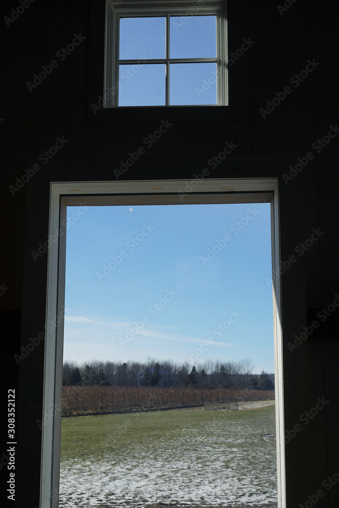 Fototapeta premium Winery in Winter