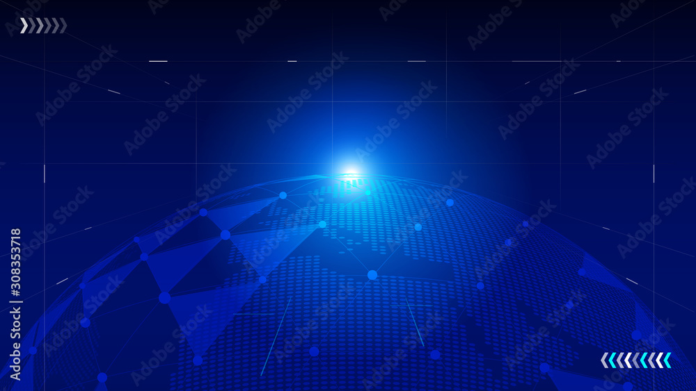 Obraz premium abstract technology background