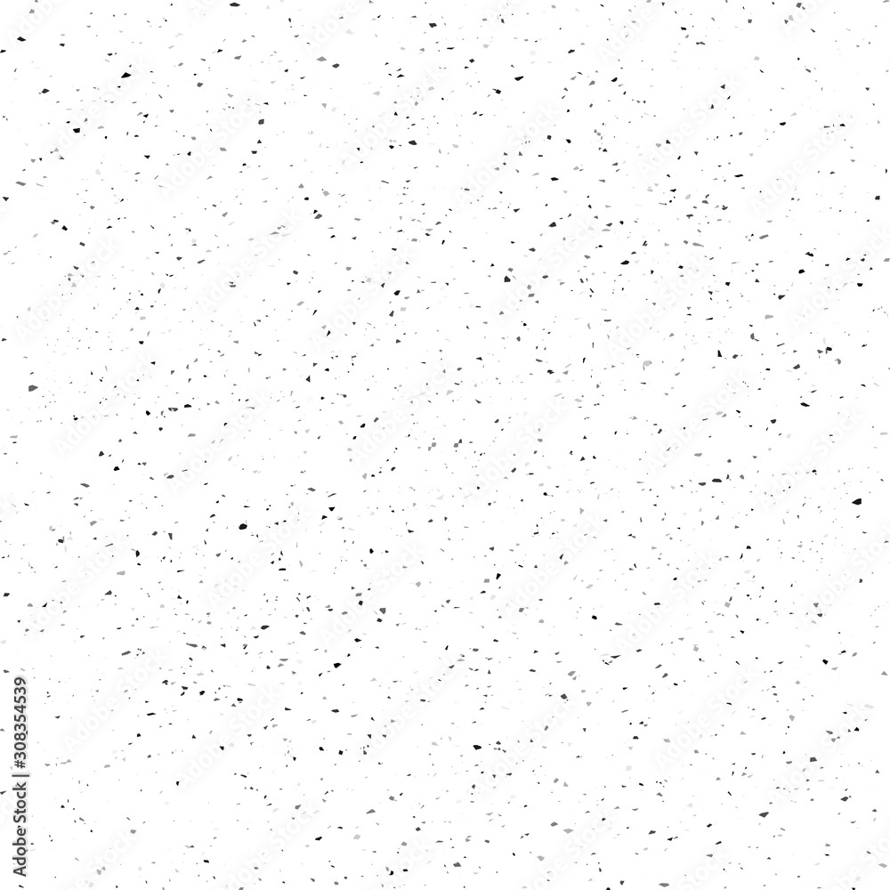Seamless texture of Black Paint splatter. Grunge white background