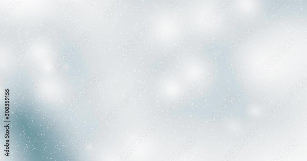 Falling snowflakes create a festive mood Falling snowflakes create a festive mood