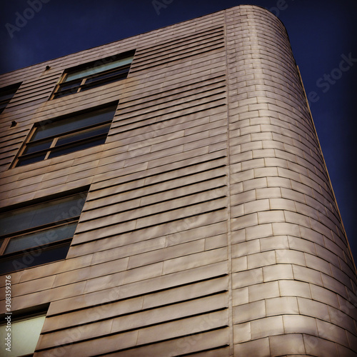 facade of modern building