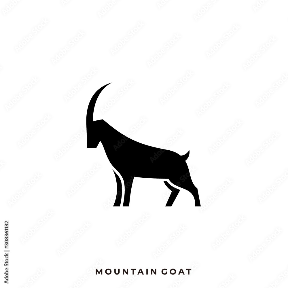 Goat Abstract Illustration Vector Template Goat Abstract Illustration Vector Template
