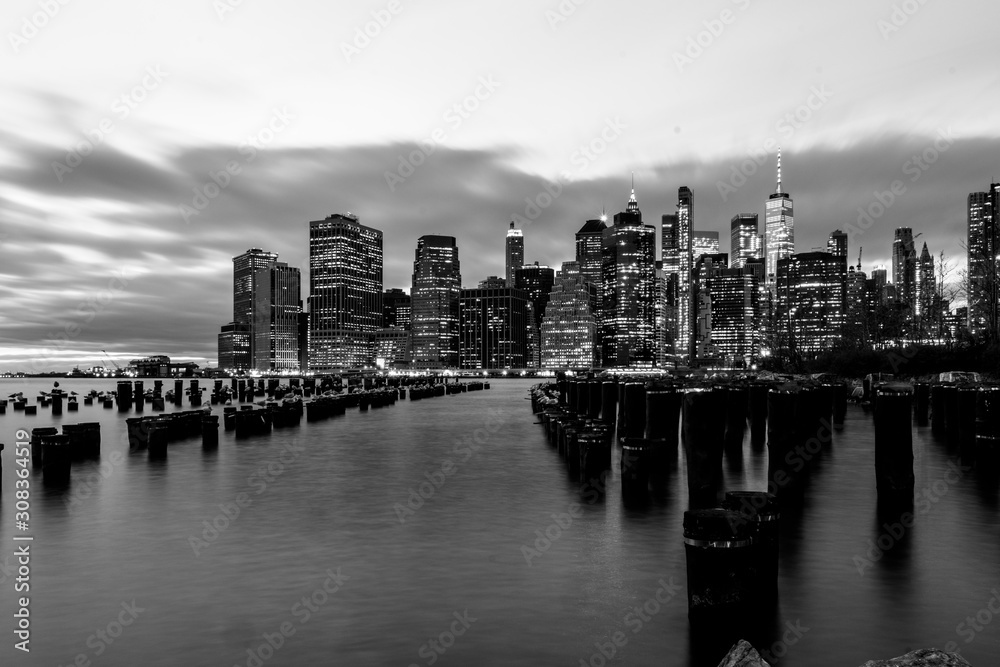 Skyline black and white Skyline black and white