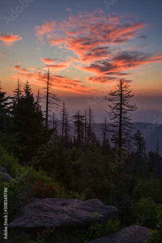 Sunrise, Clingmans Dome, Great Smoky Mountains