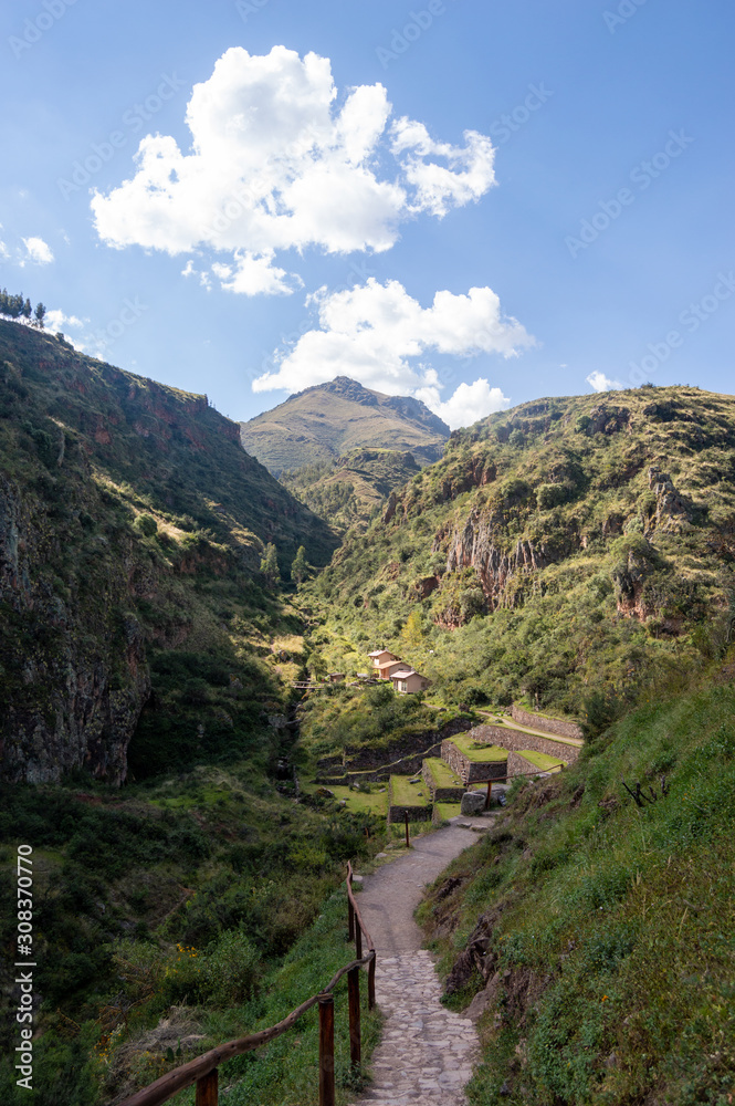 Path to Plateaus, Pisac, Peru