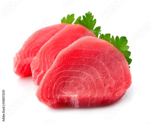 Fresh tuna. photo