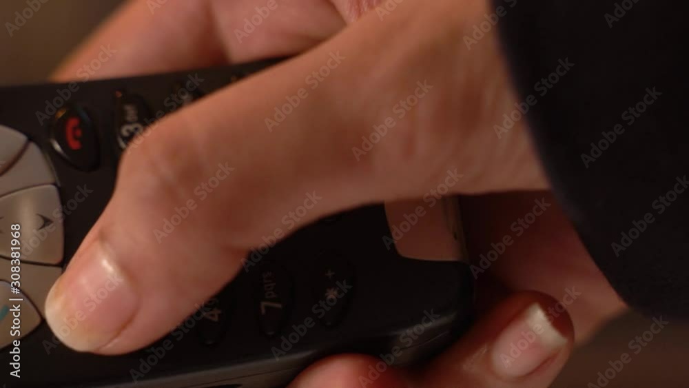 oldschool cellphone , Old vintage cell mobile phone being used  ,Dialing A Phone Number In A Retro Old Mobile Phone Cell