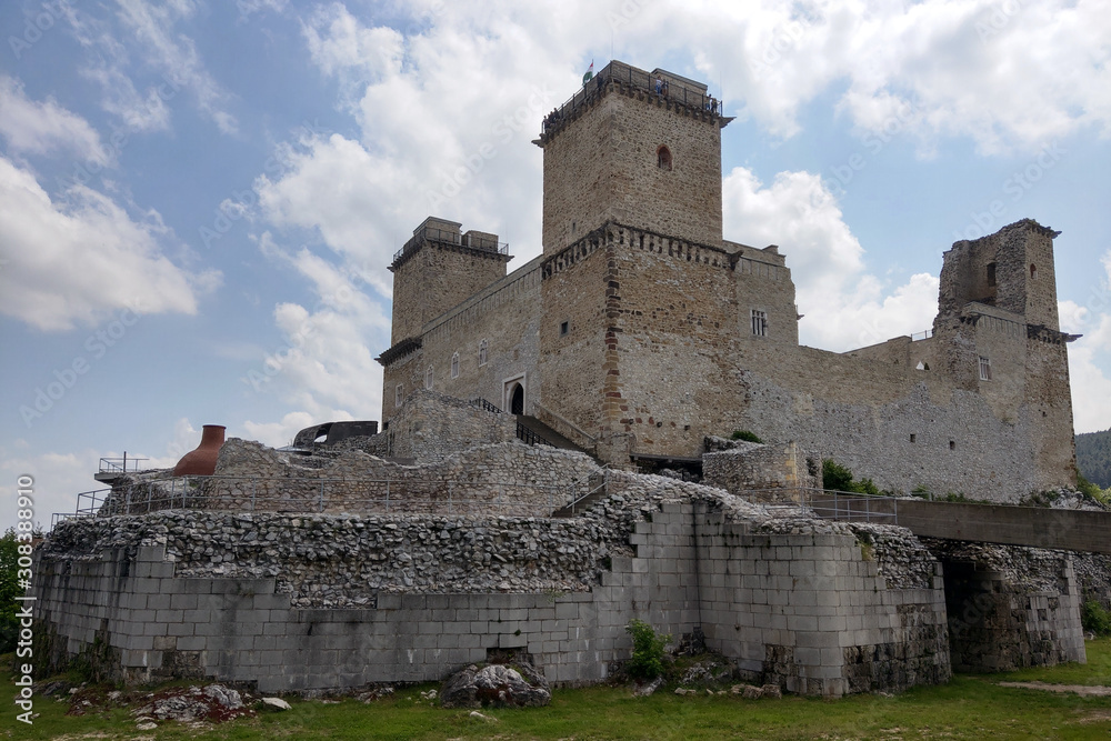 Miskolc, Hungary, May 27, 2019: The Fortress Diosgior in Miskolc.