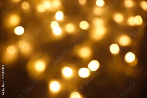 Blurry holidays festive Christmas background. 