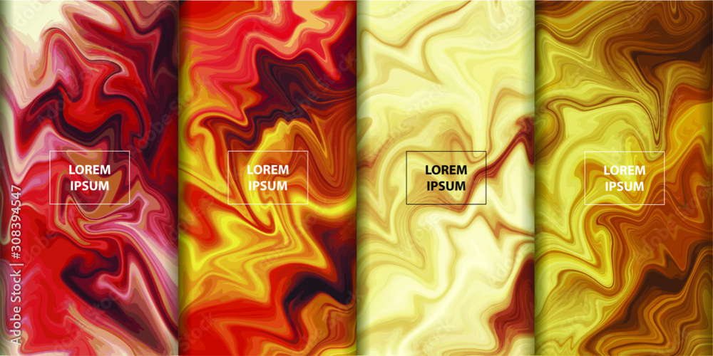 Obraz premium Abstract Color flow gradient background. Liquid marble art texture. Flow inks in water style. 