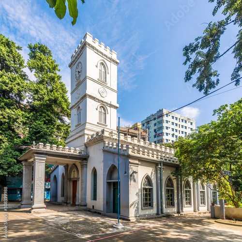 View at the Church of Saint Thomas in Dhaka - Bangladesh