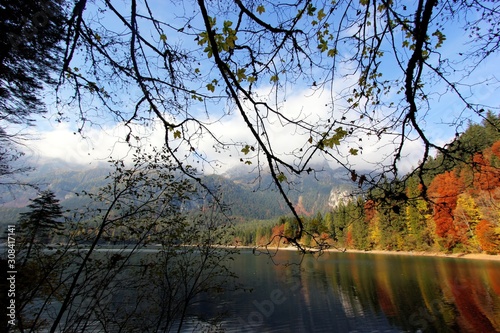 Wallpaper Mural Mountain lake in autumn Torontodigital.ca