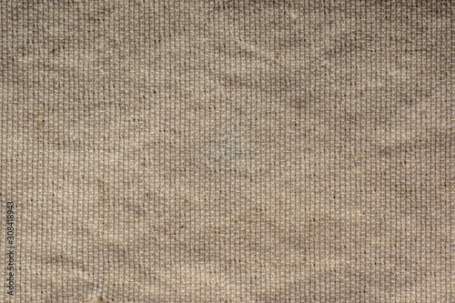 Canvas background with wicker burlap texture