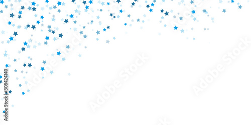 confetti stars background for christmas time