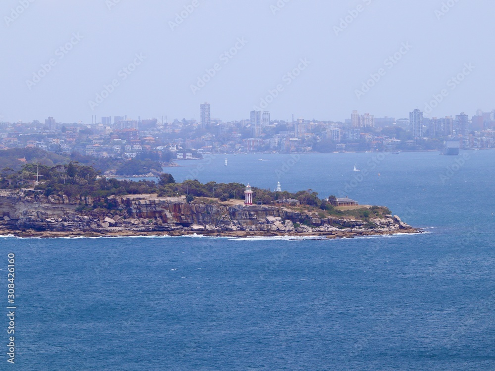 Panoramic Views of Sydney Harbour North and South Heads