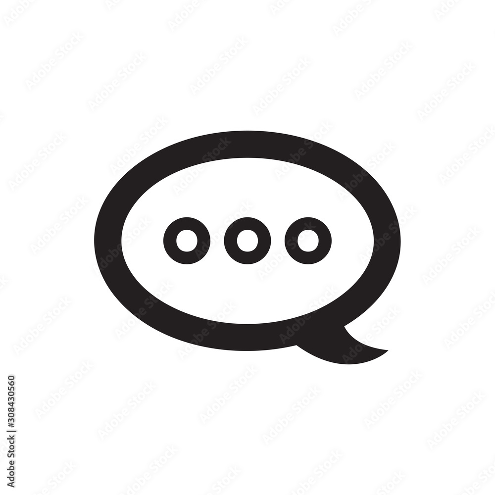 Chat icon vector isolated on background. Trendy message symbol. Pixel perfect. illustration EPS 10. - Vector. Chat icon vector isolated on background. Trendy message symbol. Pixel perfect. illustration EPS 10. - Vector.