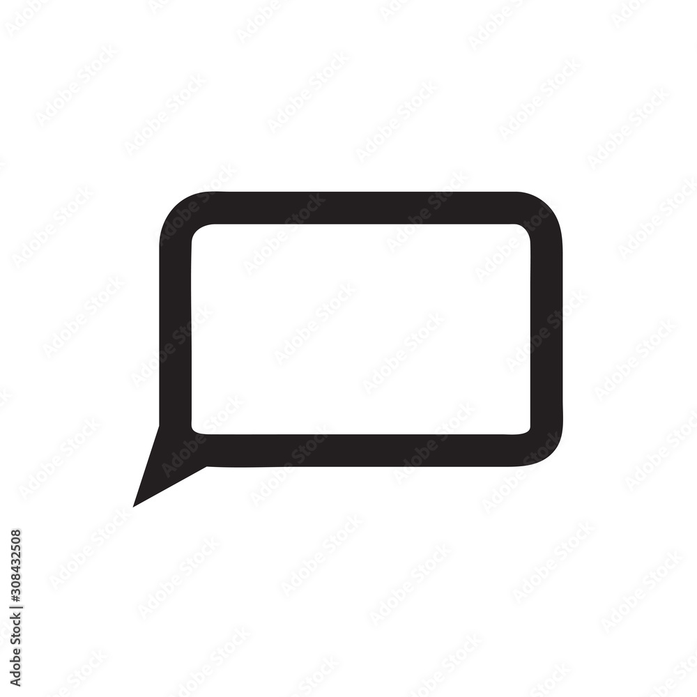 Chat icon vector isolated on background. Trendy message symbol. Pixel perfect. illustration EPS 10. - Vector. Chat icon vector isolated on background. Trendy message symbol. Pixel perfect. illustration EPS 10. - Vector.