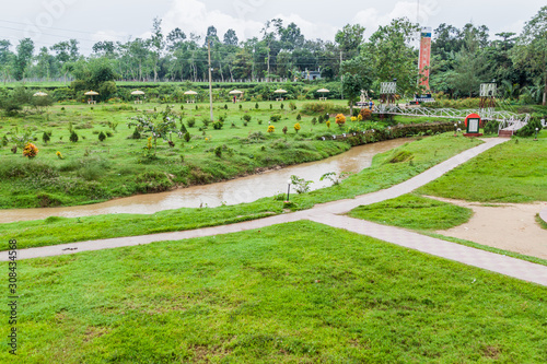 Park in Srimangal in Bangladesh