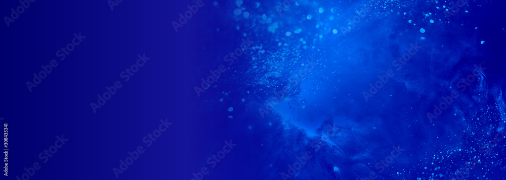 Background 青色の幻想的な背景イラスト 海の中をイメージさせる美しいイラスト アブストラクト グランジ 光 Abstract Grunge Texture Fantasy Stock イラスト Adobe Stock