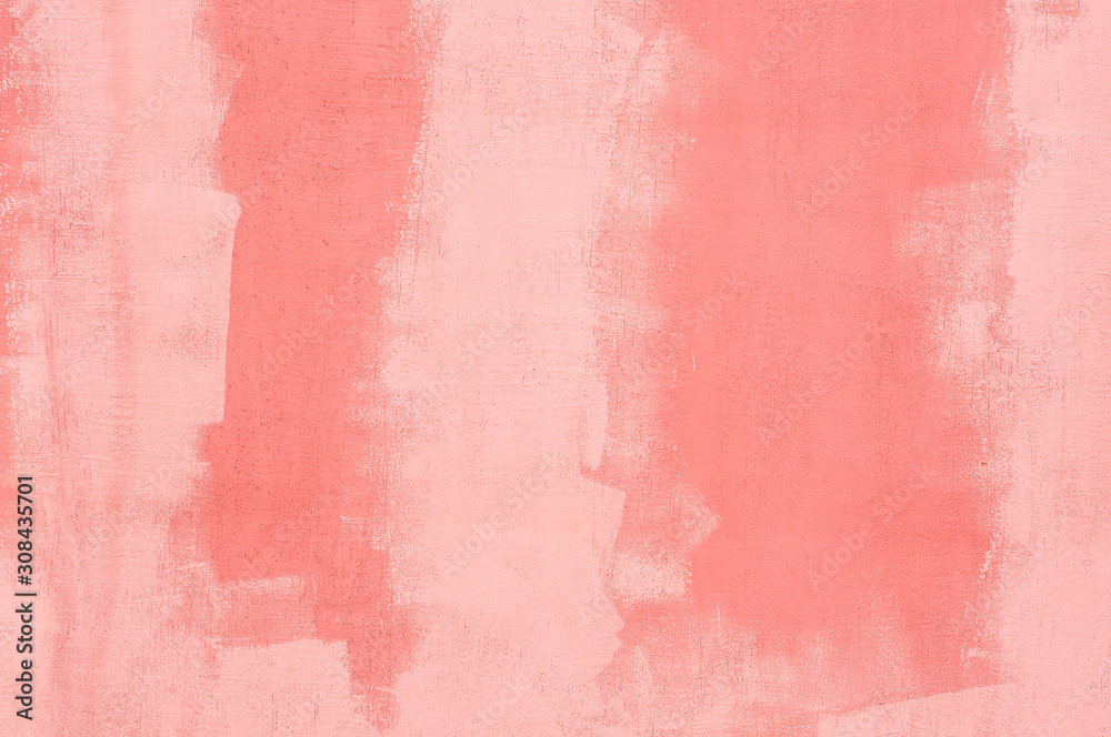 Obraz premium Painted abstract pink stucco wall with divorces as background or texture