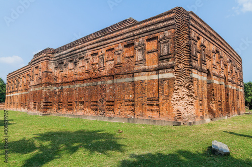 Ruins of ancient Darasbari (Darashbari) mosque in Sona Masjid area, Bangladesh photo