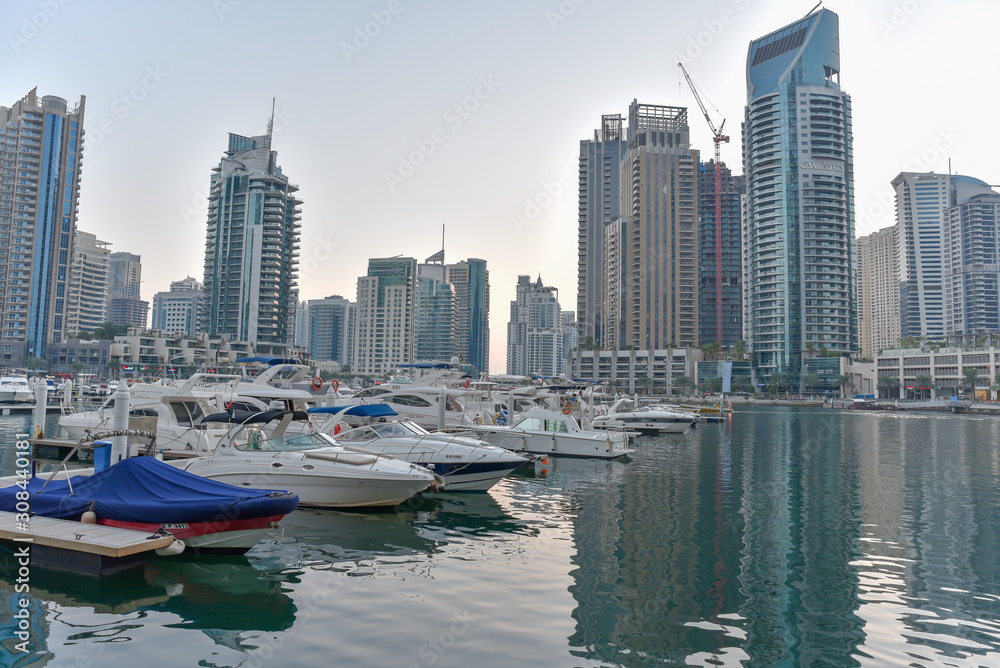 Marina Walk, Dubai Marina area, Dubai, United Arab Emirates