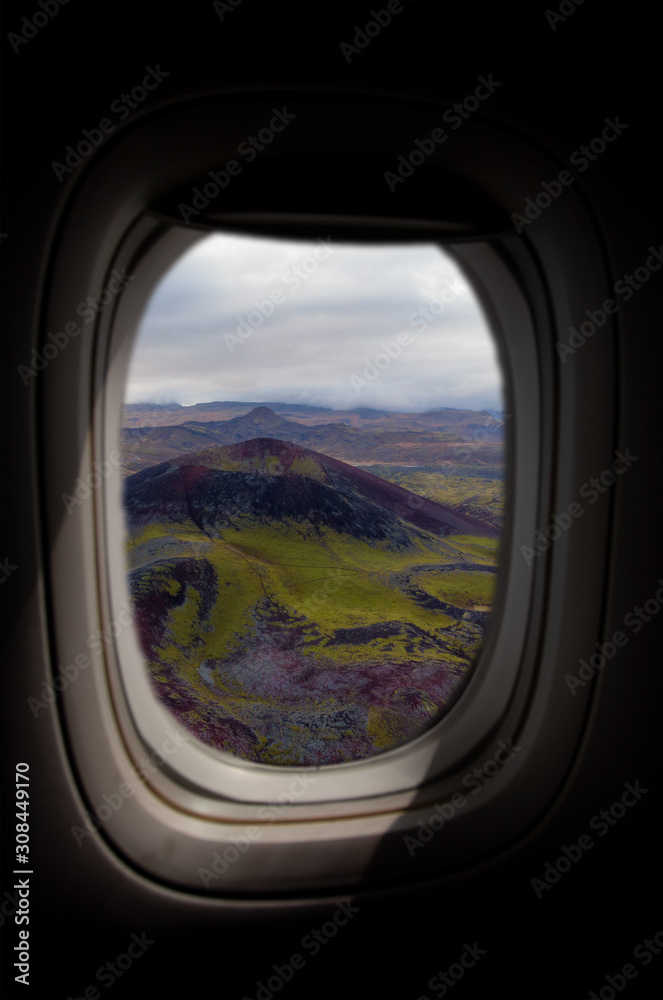 The Highlands in Iceland form the air The Highlands in Iceland form the air