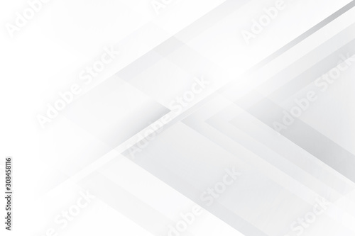 Abstract geometric white and gray color background. Vector, illustration.  © BK_graphic