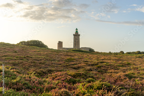 Lighthouse on cap Frehel, Bretagne, Britanny coast