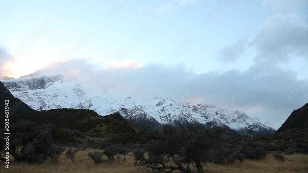 Aoraki Mount Cook national park, southern island, New Zealand Aoraki Mount Cook national park, southern island, New Zealand