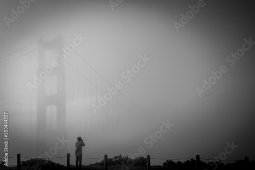 Golden Gate in Fog