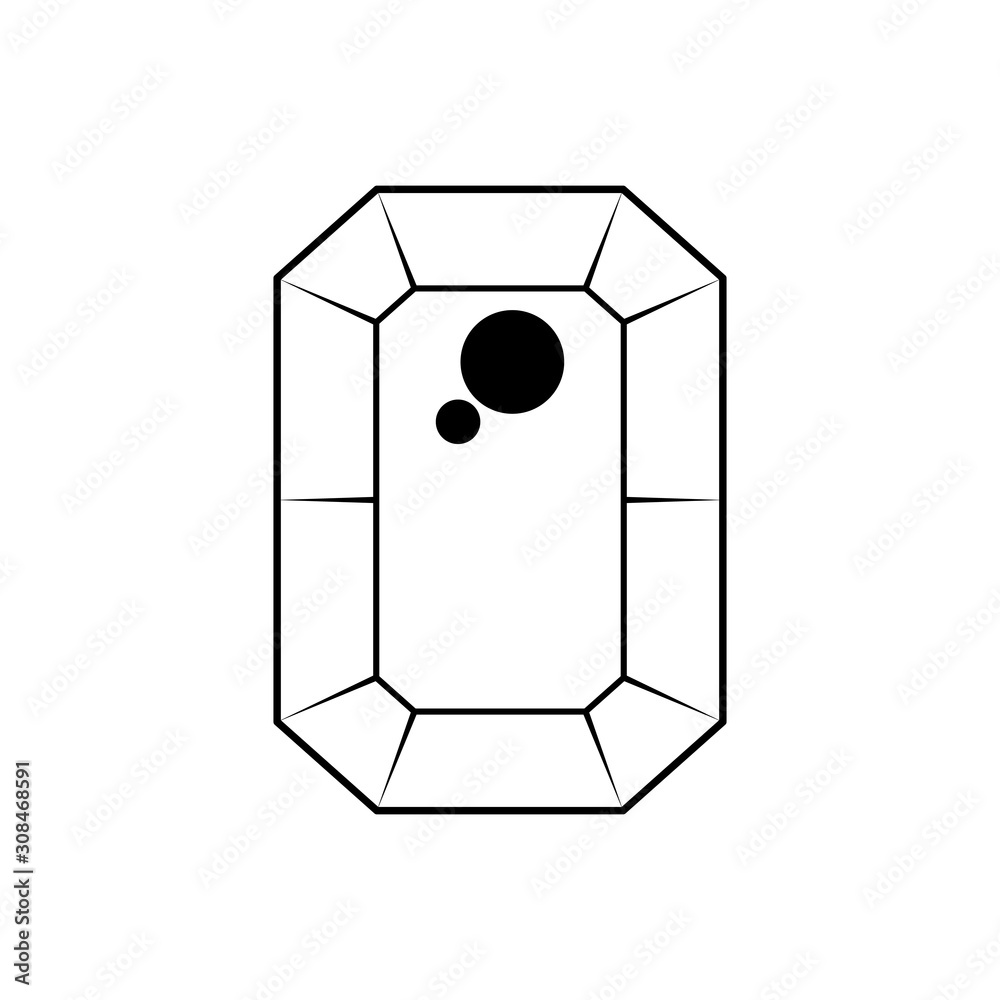 Line art gems. fantasy jewelry gems, stone for game. Vector illustration. Line art gems. fantasy jewelry gems, stone for game. Vector illustration.