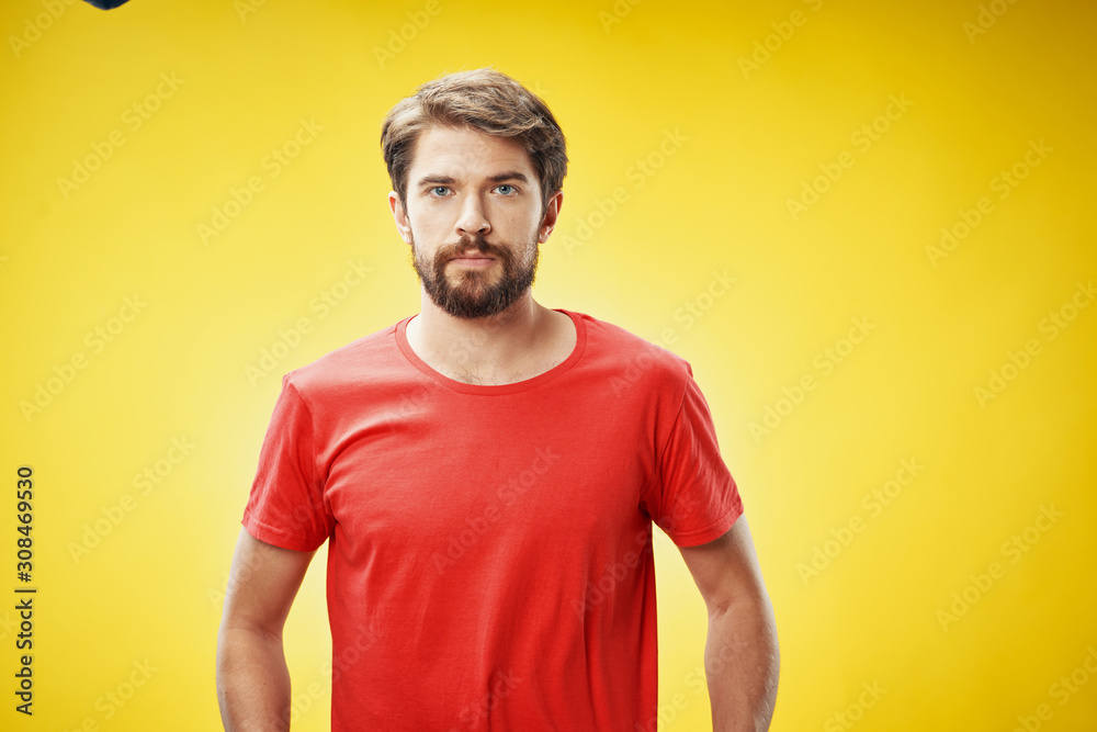 portrait of young man portrait of young man